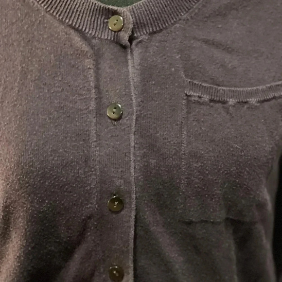 Gap Medium Size Quarter Sleeve Crewneck Cardigan - Picture 2 of 4